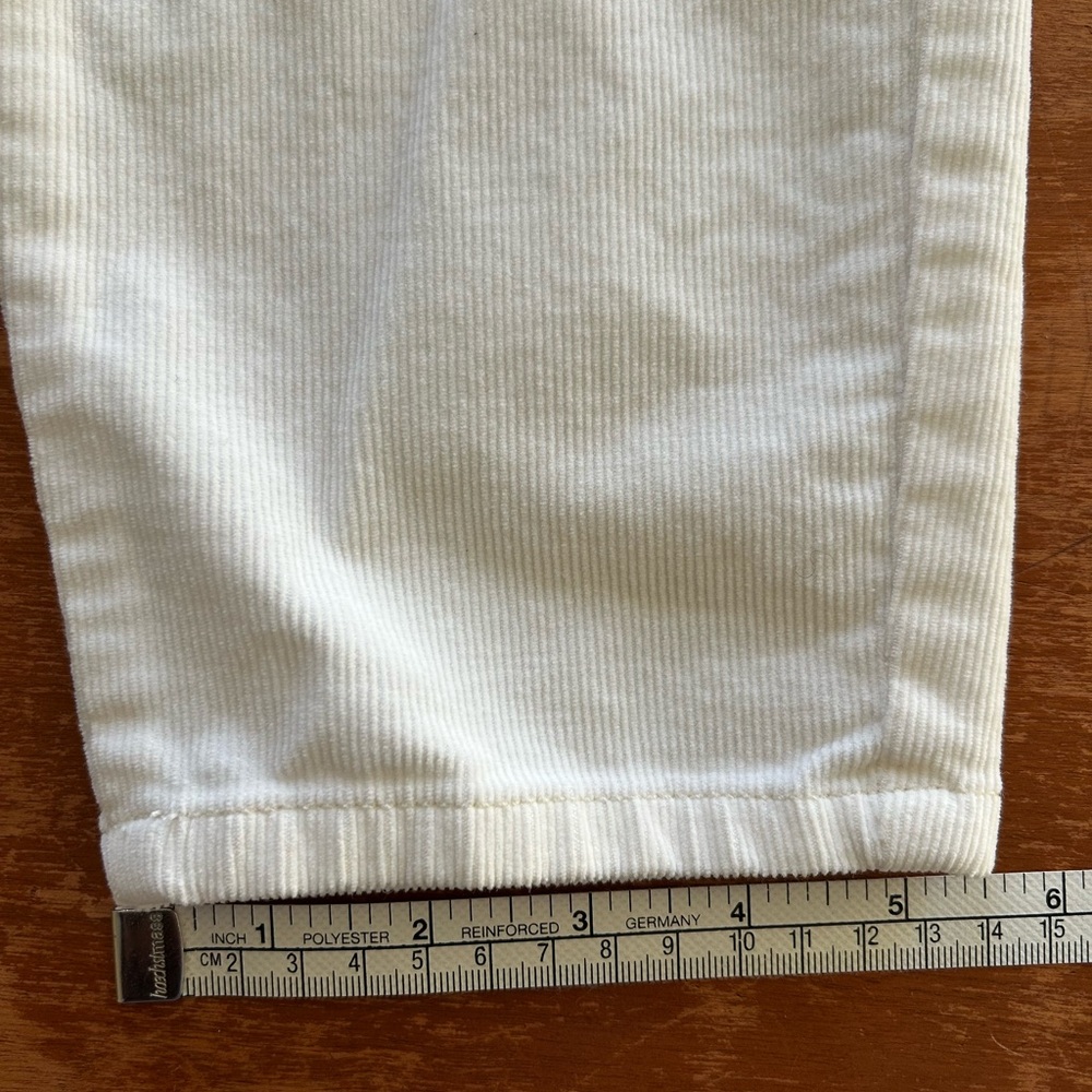 NYDJ Alina Corduroy Winter White Legging Jeans 0P - Picture 11 of 16